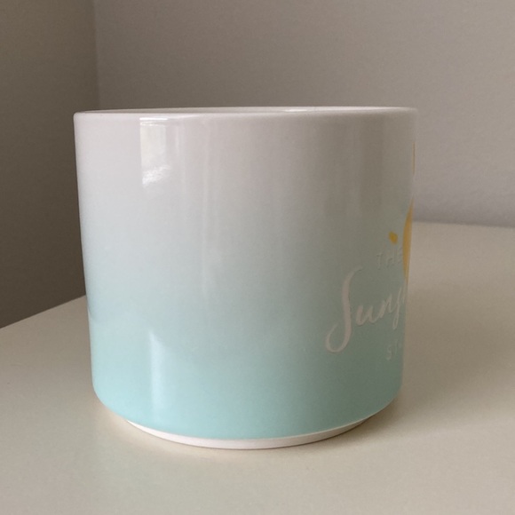 The Sunshine State Sun Sunny Florida Ombré Coffee Mug Porcelain Threshold Target - Picture 6 of 11